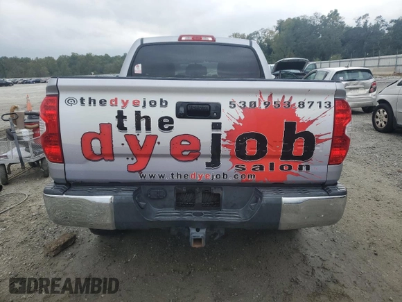 2015 Toyota Tundra 4WD Truck SR5 with VIN 5TFDY5F18FX449918, listed as a Copart auction lot 72783304 with 108,199 mi miles and Salvage Title. Bid and sale history available at carsss.com. Image 6.