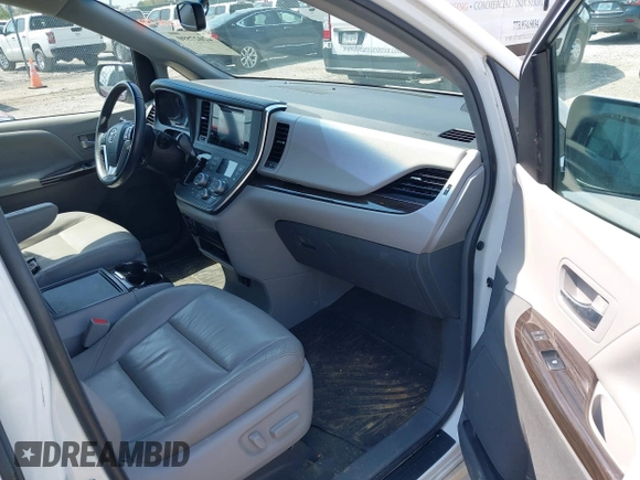 2017 Toyota Sienna XLE Auto Access Seat with VIN 5TDYZ3DC7HS865605, listed as a IAAI auction lot 42027590 with 152,599 mi miles and . Bid and sale history available at DreamBid. Image 5.