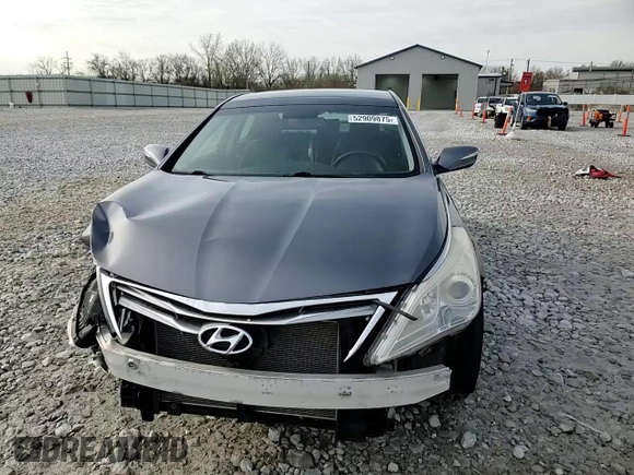 2013 Hyundai Azera with VIN KMHFH4JG4DA317104, listed as a Copart auction lot 52909875 with 125,485 mi miles and Salvage Title. Bid and sale history available at DreamBid. Image 11.
