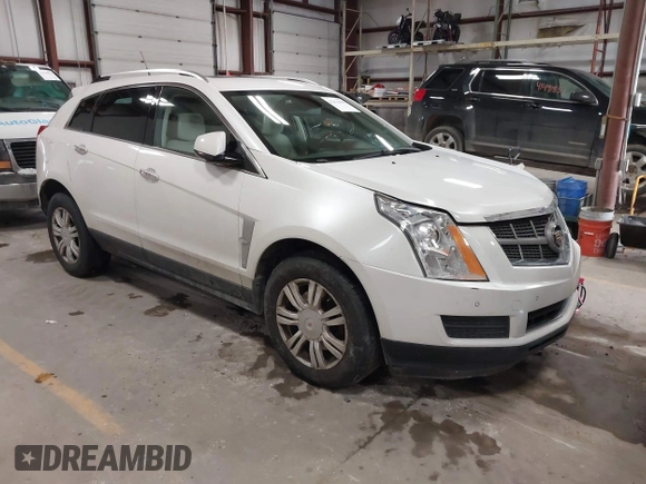 2011 Cadillac SRX Luxury Collection with VIN 3GYFNDEY1BS548452, listed as a IAAI auction lot 41476690 with 156,922 mi miles and . Bid and sale history available at carsss.com. Image 1.