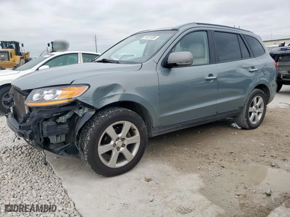 2008 Hyundai Santa Fe SE with VIN 5NMSH13E58H150485, listed as a Copart auction lot 51631335 with 157,290 mi miles and Salvage Title. Bid and sale history available at carsss.com. Image 1.