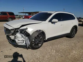 2020 Mazda CX-9 Signature with VIN JM3TCBEY3L0409863, listed as a Copart auction lot 80369044 with 60,934 mi miles and Salvage Title. Bid and sale history available at carsss.com. Image 1.