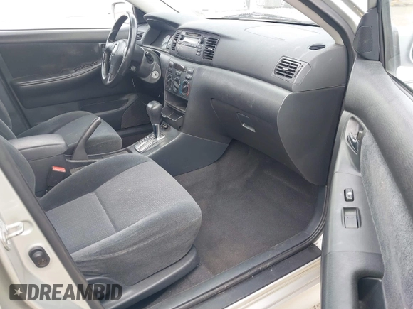 2003 Toyota Corolla CE with VIN 1NXBR32E63Z159400, listed as a IAAI auction lot 41955761 with 258,119 mi miles and . Bid and sale history available at DreamBid. Image 5.