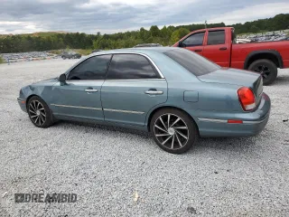 2003 Hyundai XG with VIN KMHFU45E03A262296, listed as a Copart auction lot 67608394 with 116,296 mi miles and Salvage Title. Bid and sale history available at carsss.com. Image 2.