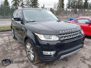 2014 Land Rover Range Rover Sport HSE with VIN SALWR2WF6EA392581, listed as a IAAI auction lot 41636678 with 102,457 mi miles. Bid and sale history available at carsss.com. Image 1.