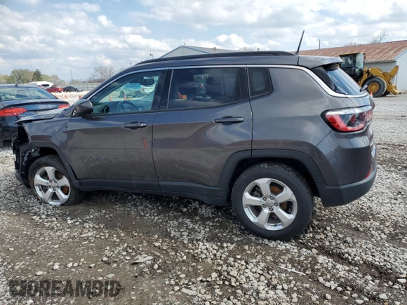 2018 Jeep Compass Latitude with VIN 3C4NJDBB2JT154433, listed as a Copart auction lot 52747205 with 141,930 mi miles and Salvage Title. Bid and sale history available at DreamBid. Image 2.