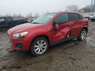 2015 Mitsubishi Outlander Sport ES with VIN 4A4AP3AU3FE012098, listed as a Copart auction lot 47838975 with 148,989 mi miles and Salvage Title. Bid and sale history available at carsss.com. Image 1.