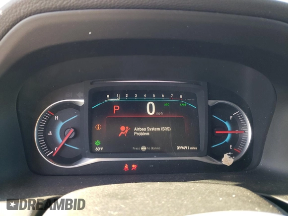 2021 Honda Pilot Elite with VIN 5FNYF6H05MB004870, listed as a Copart auction lot 54119115 with 99,491 mi miles and Salvage title. Bid and sale history available at DreamBid. Image 9.