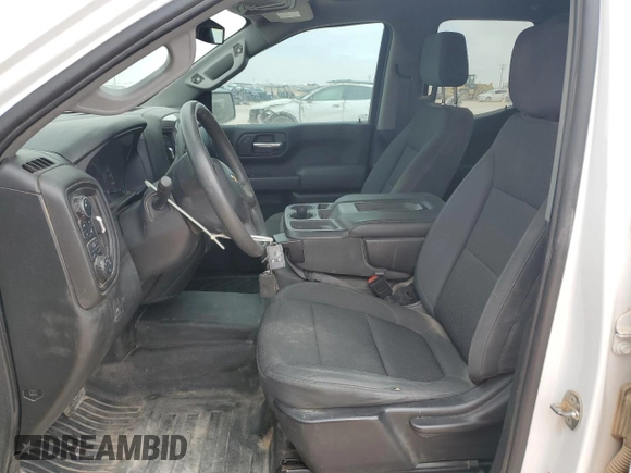 2020 Chevrolet Silverado 1500 Work Truck with VIN 1GCRYAEF0LZ166814, listed as a Copart auction lot 44057915 with 105,084 mi miles and Clean Title. Bid and sale history available at carsss.com. Image 7.