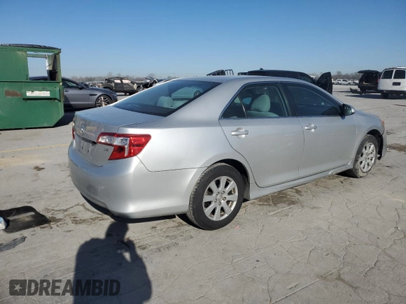 2012 Toyota Camry L with VIN 4T1BF1FK8CU013142, listed as a Copart auction lot 48385395 with 301,251 mi miles and Clean Title. Bid and sale history available at DreamBid. Image 3.
