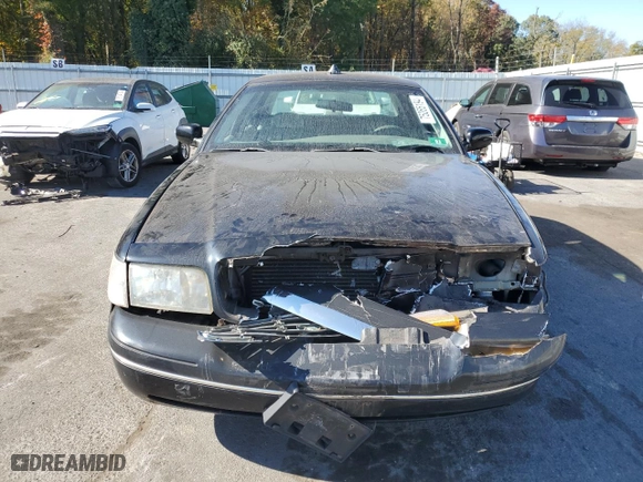 2001 Ford Crown Victoria Police Pkg Police Interceptor with VIN 2FAFP71W41X205475, listed as a Copart auction lot 75265194 with 117,633 mi miles and Salvage Title. Bid and sale history available at carsss.com. Image 5.