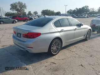 2020 BMW 5 Series 530i with VIN WBAJR3C04LWW82144, listed as a IAAI auction lot 41492399 with 37,676 mi miles and . Bid and sale history available at DreamBid. Image 4.