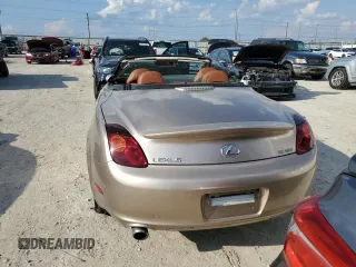 2005 Lexus SC 430 with VIN JTHFN48Y650069276, listed as a Copart auction lot 70471214 with Not Provided miles and Salvage Title. Bid and sale history available at carsss.com. Image 6.