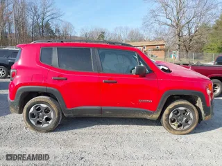 2018 Jeep Renegade Sport with VIN ZACCJBAB4JPJ63846, listed as a IAAI auction lot 41779614 with 66,725 mi miles. Bid and sale history available at carsss.com. Image 14.