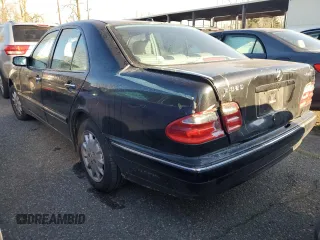 2002 Mercedes-Benz E-Class with VIN WDBJF82J42X063196, listed as a Copart auction lot 41872665 with 0 mi miles and Salvage Title. Bid and sale history available at carsss.com. Image 2.
