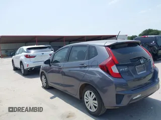 2015 Honda Fit LX with VIN 3HGGK5H55FM724750, listed as a IAAI auction lot 42282137 with 32,696 mi miles and . Bid and sale history available at DreamBid. Image 14.