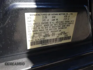 2007 Nissan Maxima 3.5 SE with VIN 1N4BA41E07C833707, listed as a Copart auction lot 69273194 with 146,674 mi miles and Salvage Title. Bid and sale history available at carsss.com. Image 15.