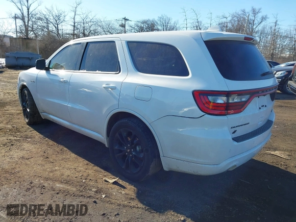2020 Dodge Durango R/T with VIN 1C4SDJCT9LC125025, listed as a IAAI auction lot 41428783 with 62,589 mi miles and . Bid and sale history available at DreamBid. Image 3.