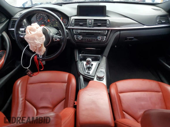2015 BMW M3 with VIN WBS3C9C54FP805394, listed as a Copart auction lot 81572603 with 106,288 mi miles. Bid and sale history available at carsss.com. Image 8.
