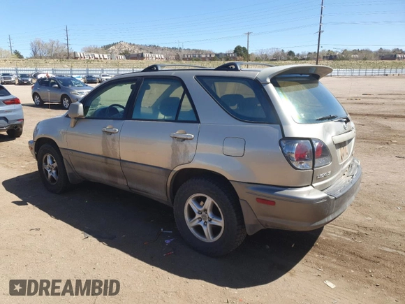 2003 Lexus RX 300 with VIN JTJHF10U730297070, listed as a Copart auction lot 52138185 with 200,510 mi miles and Salvage Title. Bid and sale history available at carsss.com. Image 2.