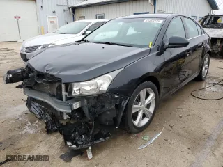 2015 Chevrolet Cruze LT with VIN 1G1PE5SB0F7192718, listed as a Copart auction lot 43453325 with 98,715 mi miles and Salvage Title. Bid and sale history available at carsss.com. Image 1.