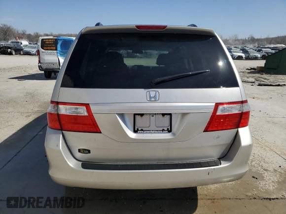 2006 Honda Odyssey EX с VIN 5FNRL38446B435153, выставлен на аукционе Copart как лот 48957765 с пробегом 171 478 миль миль и Списание • Salvage title. История ставок и продаж доступна на DreamBid. Изображение 6.