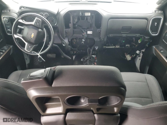 2019 Chevrolet Silverado 1500 LT with VIN 3GCPWCED4KG158589, listed as a Copart auction lot 48538185 with 0 mi miles and Salvage Title. Bid and sale history available at carsss.com. Image 8.
