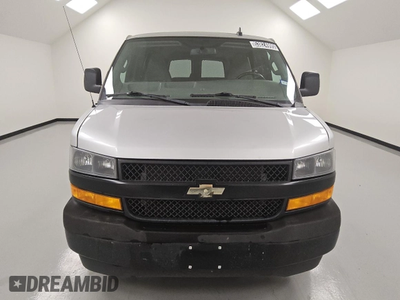 2018 Chevrolet Express Cargo with VIN 1GCWGAFG2J1309593, listed as a Copart auction lot 53824995 with 244,641 mi miles and Clean Title. Bid and sale history available at DreamBid. Image 5.