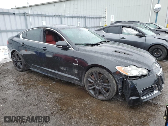 2010 Jaguar XF with VIN SAJXA0JC7AMR64112, listed as a Copart auction lot 47630575 with Not Provided miles and Salvage Title. Bid and sale history available at DreamBid. Image 4.