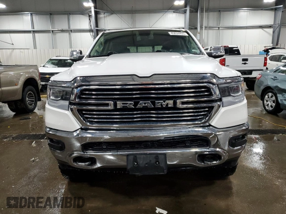 2020 Ram 1500 Laramie with VIN 1C6SRFJM8LN274113, listed as a Copart auction lot 45634455 with 164,629 mi miles and Salvage title. Bid and sale history available at DreamBid. Image 5.