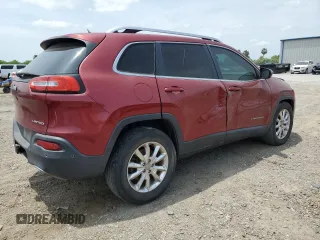 2014 Jeep Cherokee Limited z VIN 1C4PJLDS7EW238019, wystawiony jako Copart lot #55420005 z przebiegiem 132 826 mil mil oraz Szkoda całkowita • Salvage title. Historia ofert i sprzedaży dostępna na DreamBid. Obrazek 3.