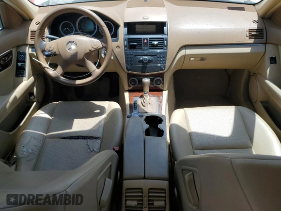 2008 Mercedes-Benz C 300 Sport with VIN WDDGF54X98R030001, listed as a Copart auction lot 61432695 with 233,664 mi miles and Clean title. Bid and sale history available at DreamBid. Image 8.
