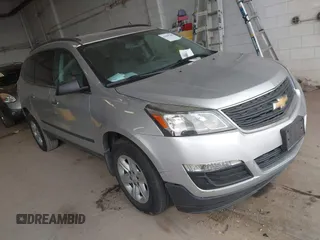 2013 Chevrolet Traverse LS with VIN 1GNKVFED8DJ106177, listed as a IAAI auction lot 41869165 with 106,786 mi miles and . Bid and sale history available at DreamBid. Image 1.