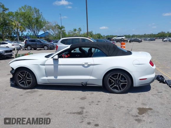 2018 Ford Mustang EcoBoost Premium with VIN 1FATP8UHXJ5138839, listed as a IAAI auction lot 42139484 with 83,449 mi miles and . Bid and sale history available at DreamBid. Image 14.