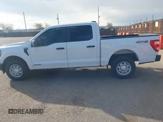 2023 Ford F-150 XL with VIN 1FTFW1ED9PFC02465, listed as a IAAI auction lot 41715526 with 21,343 mi miles. Bid and sale history available at carsss.com. Image 14.