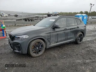 2020 BMW X3 M Competition z VIN 5YMTS0C09LLT09799, wystawiony jako Copart lot #44094283 z przebiegiem 40 501 mil mil oraz . Historia ofert i sprzedaży dostępna na DreamBid. Obrazek 1.