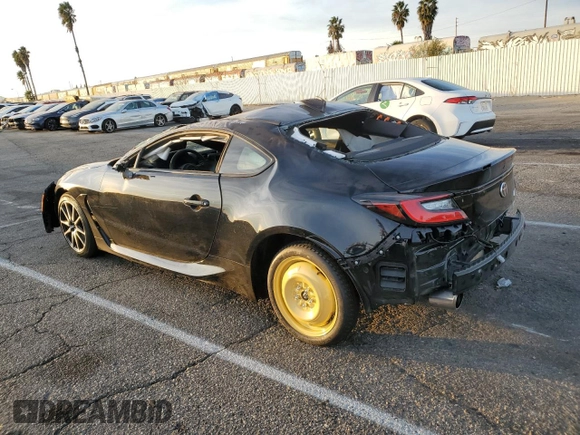 2023 Toyota GR86 with VIN JF1ZNBB15P9761368, listed as a Copart auction lot 79664384 with 6,100 mi miles and Salvage Title. Bid and sale history available at carsss.com. Image 2.