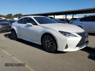 2019 Lexus RC 350 with VIN JTHHZ5BC8K5019350, listed as a Copart auction lot 42231895 with 81,701 mi miles and Salvage title. Bid and sale history available at DreamBid. Image 4.