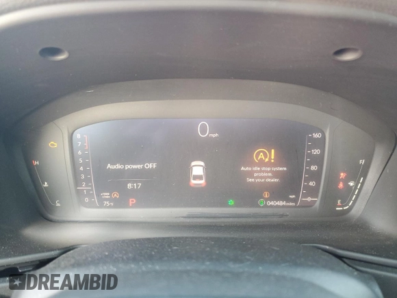2023 Honda Accord LX with VIN 1HGCY1F25PA056817, listed as a Copart auction lot 55620625 with 40,484 mi miles and Salvage Title. Bid and sale history available at DreamBid. Image 9.