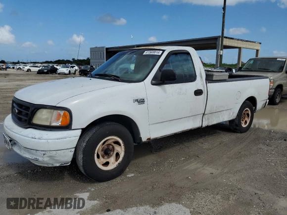 2000 Ford F-150 XL with VIN 1FTRF17W7YNA32092, listed as a Copart auction lot 61569914 with Not provided miles and Clean title. Bid and sale history available at DreamBid. Image 1.