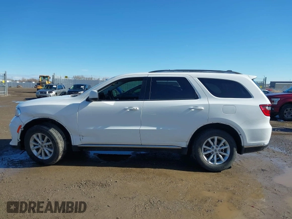 2021 Dodge Durango SXT Plus with VIN 1C4RDJAG8MC574010, listed as a IAAI auction lot 41697705 with 67,629 mi miles and . Bid and sale history available at DreamBid. Image 14.