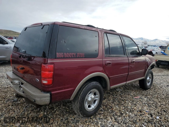 2001 Ford Expedition Eddie Bauer with VIN 1FMFU18LX1LB38238, listed as a Copart auction lot 49727045 with 174,183 mi miles and Salvage title. Bid and sale history available at DreamBid. Image 3.