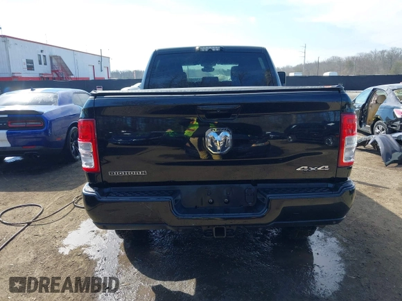 2019 Ram 2500 Big Horn with VIN 3C6UR5DJ7KG698782, listed as a IAAI auction lot 41661621 with 58,064 mi miles. Bid and sale history available at carsss.com. Image 16.