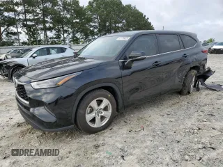 2023 Toyota Highlander L with VIN 5TDKDRAH0PS048255, listed as a Copart auction lot 57170455 with 16,977 mi miles and Salvage title. Bid and sale history available at DreamBid. Image 1.