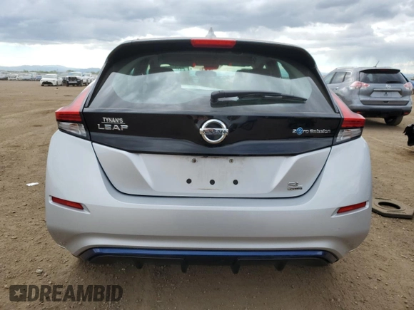 2019 Nissan LEAF SL Plus z VIN 1N4BZ1CP8KC309073, wystawiony jako Copart lot #57814845 z przebiegiem 69 098 mil mil oraz Szkoda całkowita • Salvage title. Historia ofert i sprzedaży dostępna na DreamBid. Obrazek 6.