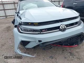 2025 Volkswagen Jetta GLI Autobahn with VIN 3VW1T7BU6SM017581, listed as a IAAI auction lot 41278346 with 4,499 mi miles and . Bid and sale history available at DreamBid. Image 6.