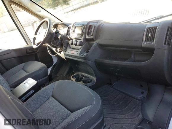 2018 Ram ProMaster Cargo with VIN 3C6TRVAG0JE154204, listed as a Copart auction lot 87976355 with 182,331 mi miles and Clean Title. Bid and sale history available at DreamBid. Image 8.