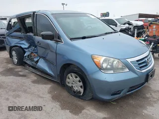2010 Honda Odyssey LX с VIN 5FNRL3H21AB021724, выставлен на аукционе IAAI как лот 41930680 с пробегом 46 011 миль миль и . История ставок и продаж доступна на DreamBid. Изображение 1.