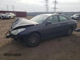 2004 Lexus ES 330 with VIN JTHBA30G245036882, listed as a Copart auction lot 48954605 with Not Provided miles and Salvage Title. Bid and sale history available at carsss.com. Image 1.