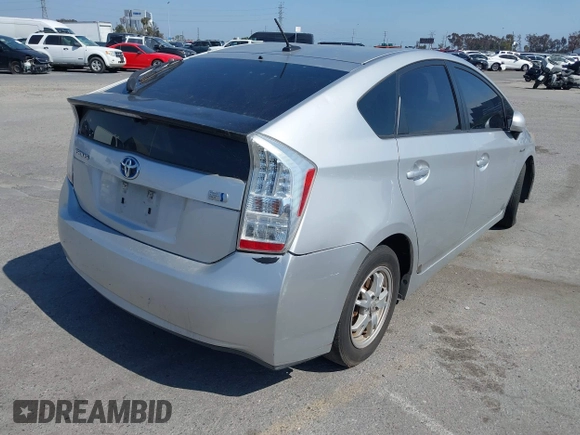 2011 Toyota Prius I with VIN JTDKN3DU6B0259359, listed as a IAAI auction lot 41450726 with 205,712 mi miles and . Bid and sale history available at DreamBid. Image 4.